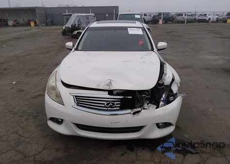 2011 Infiniti G25 Journey z USA, uszkodzony, nr VIN JN1DV6AP5BM831123